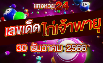 หวยไก่เจ้าพายุ 30-12-66