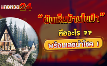 ฝันเห็นบ้านในป่า