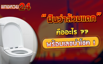 ฝันว่าส้วมแตก